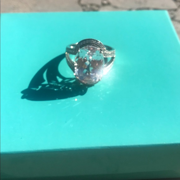 CUSTOM Kunzite and Diamond Ring 💍 - Picture 2 of 8